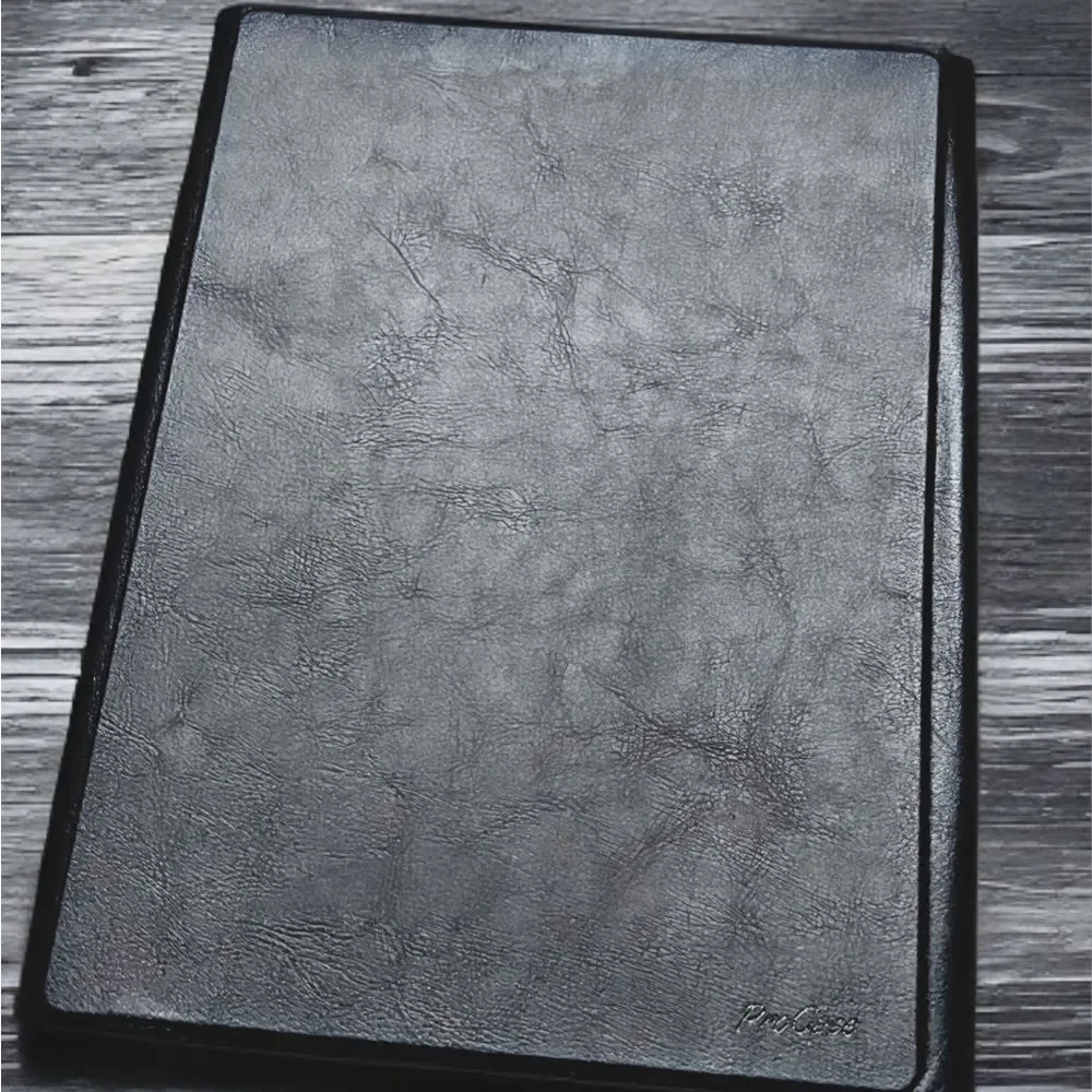 ProCase iPad 10.2” Folio Cover – Black w/ Pencil Slot